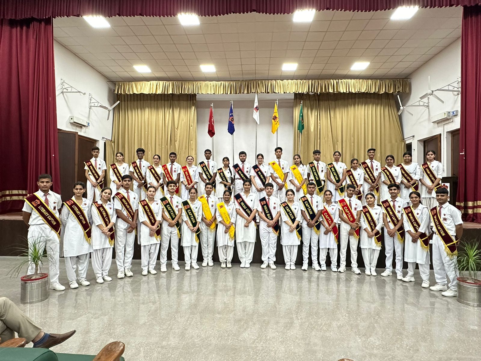 10th of August, 2024: Army Public School, Udhampur organized Investiture Ceremony marking the formation of a new senate.